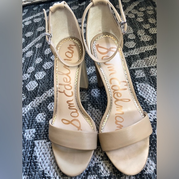 Sam Edelman Yaro Block Heel Sandal Size 7 - Picture 3 of 8